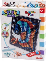 Svetlikajoča slika iz bleščic – Riba