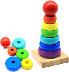 Leseni zložljivi stolp