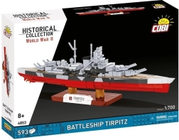 Konstrukcijski komplet bojna ladja TIRPITZ 1:700 (593 koščkov)