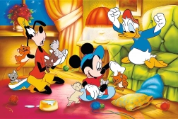 Trefl Puzzle Disney: Mikki Miška in prijatelji 600 kosov