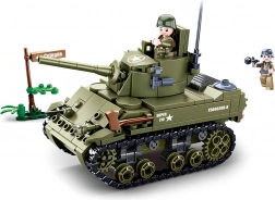 Sluban Army WW2 mali zavezniški tank – sestavljanka