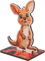 Diamantno slikanje Na zemlji: Klokan