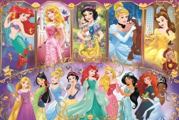 Sestavljanka Disney princese 160 kosov - Portreti princesk