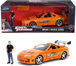 Hitri in drzni Toyota Supra 1995 1:24 s figurico Briana O’Connerja