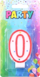 Torta svečka številka 0