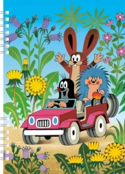 Beležka A5 s Spiralno Vezavo - Krtek