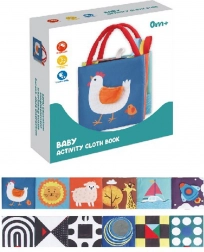 Senzorična knjižica za najmlajše – kontrastne slike in aktivnosti