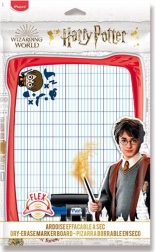 Izbrisljiva dvostranska tabla A4 HARRY POTTER s flomastrom