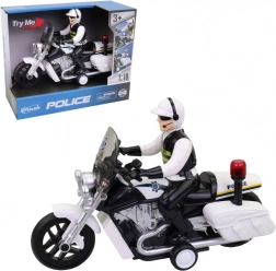 Policijski motor s svetlobo in zvokom