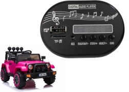 Glasbena plošča za otroški akumulatorski avto