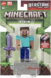 Minecraft figurica Steve z dodatki 8 cm