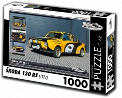 Sestavljanka RETRO-AVTOMOBILI Škoda 130 RS (1977) – 1000 koščkov