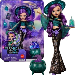 Monster High Moonspell High Willow Thorne modna punčka 26 cm z dodatki