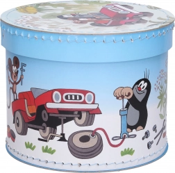 Okrogla škatla z motivom Krtka 20 cm