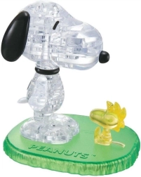 3D Crystal Puzzle Snoopy in Woodstock 41 delov