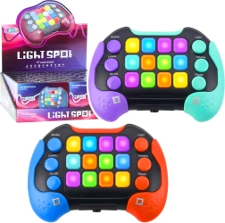Elektronska igra Light Spot – žepna konzola z 11 igralnimi načini