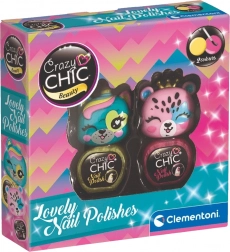 Clementoni Crazy Chic Beauty: komplet lakov za nohte Lovely – Komplet