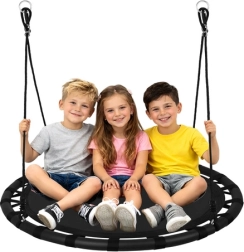 Children's nest swing 100 cm black