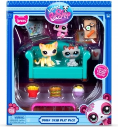 Littlest Pet Shop set prigrizek s mucki – igralni paket