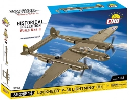Gradbeni set Letalo Lockheed P-38H Lightning
