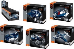IM.MASTER Building Set Police Intervention Vehicles – 6 in 1, 119 pieces, from 6 years
