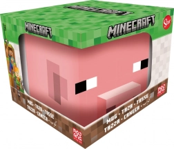 3D skodelica prašiček MINECRAFT 440 ml