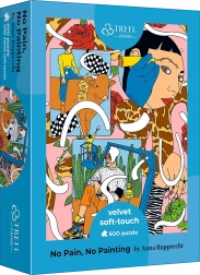 Trefl puzzle Velvet Soft Touch UFT 500 kosov – brez bolečin, brez slikanja