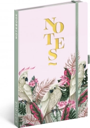 Notique Kakadu črtast zvezek 13 × 21 cm