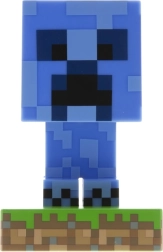 LED lučka MINECRAFT – creeper modra (10 cm)