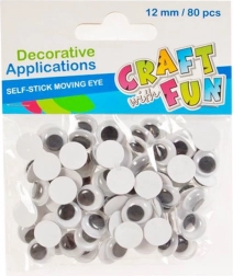 premikajoče se samolepilne oči 80 kos