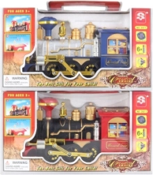 Kadeča plastična lokomotiva na baterije