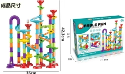 Krožna steza za kroglice – konstrukcijski set 113 delov