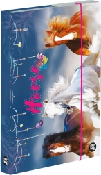 Škatla za zvezke A4 z motivom konj