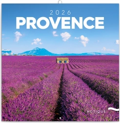 Koledar za beležke Provence 2026
