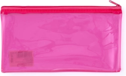 Ovojnica za dokumente DL roza neon