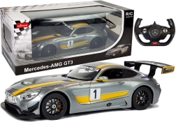R/C avto Mercedes-AMG GT3 Rastar 1:14 sivo na daljinsko upravljanje