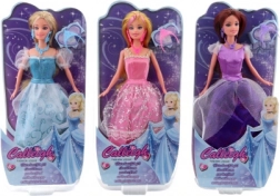 Členkasta punčka 29 cm s krono