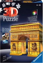 Svetleči 3D puzzle Nočna izdaja Slavolok zmage