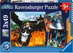 Sestavljanka Kako izuriti zmaja: Devet kraljestev od Ravensburgerja