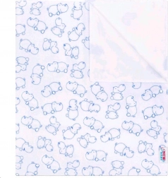Nepremočljiva flanelasta podloga NEW BABY povodni konj