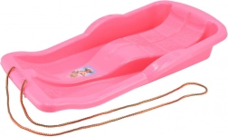 Plastične sani Baby Mix Karol rožnate