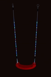 2Kids Toys otroško plastično svetleče gugalnico – rdeča