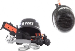 Policijski komplet s čelado za otroke