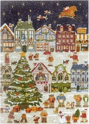 RoboTime sestavljanka Štefanov večer pasjih mladičev 1000 koščkov