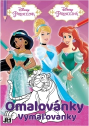 Pobarvanke A4 – princese