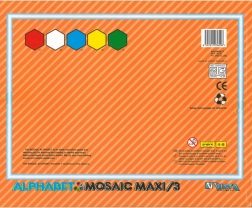 Konstruktor Alphabet Mosaic Maxi – abeceda in sestavljanje besed