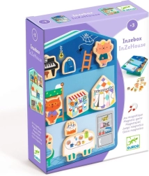 lesen magnetni hišica Djeco z mačjimi figuricami