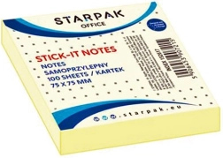 Stick-it lepilni listki rumeni 7,5 cm