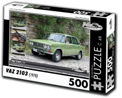 retro-avtomobilske puzzle VAZ 2103 (1978) – 500 koščkov