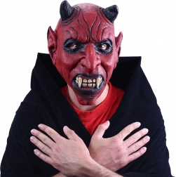 Strašljiva hudičeva lateks maska
